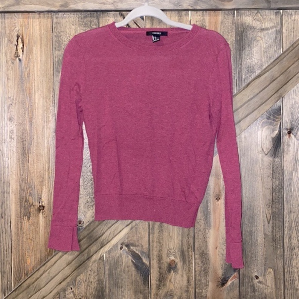 Forever‎ 21 Long-Sleeve Lightweight Sweater